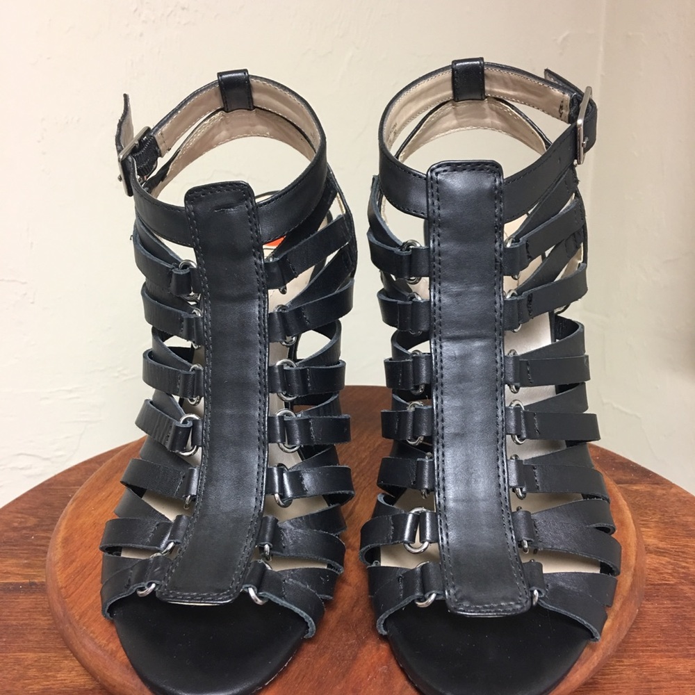 Guess Black Strappy Herls